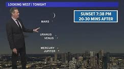 5 planets to align near moon after sunset tonight