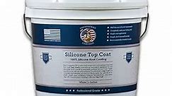 100% Silicone Roof Coating - Restore Your Roof in a Day - Seal Leaks, Cracks, Seams, Penetrations - Adheres to All Surfaces (1 Gallon, White)