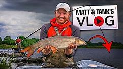 CRAZY Pole Fishing for HUGE River Fish | Matt and Tank VLOG #027