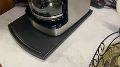 GAGAYA Handy Sliding Tray for Coffee Maker, Kitchen Appliance Moving Caddy, Countertop Slider