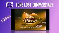 Vintage Commercials from the 1990s - 260 (Lender’s Bagels, Outback Steakhouse, Rachel Hunter)