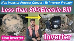 Simple D-Freezer Convert Inverter D Freezer | And Freezer Box Repair