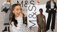 MARKS AND SPENCER HAUL | M&S CLOTHING TRY ON | February 2024