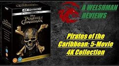 Pirates of the Caribbean 4K Collection #physicalmedia #unboxing #4k #bluray