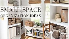 7 SMALL SPACE Organization Ideas! | Beautiful Storage Tips