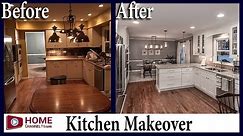Kitchen Remodel - Before & After | White Kitchen Design
