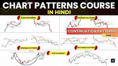Chart Patterns Course in Hindi🔥 | Continuation Patterns | Episode - 1| Chart patterns for beginners