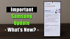 TWO New Important Software Updates for Samsung Galaxy Note 20 Ultra - What's New?