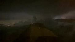 INTENSE lightning from an airplane... - Live Storm Chasers