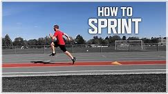How To Sprint: Speed Training Technique to RUN FASTER! | Sprint Mechanics