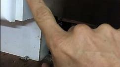 GE Dishwasher door removal