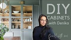 DIY Cabinets - How To Build Cabinets - Built in Cabinets