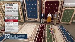 QVC - Today's best deal from Royal Palace® Rugs is winding...