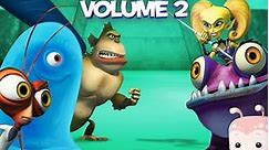 Monsters vs. Aliens: Volume 2 Episode 11 You Can't Breathe in a Diner in Space / Race to the End Zone