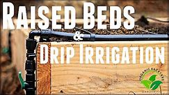 How to Build a Raised Garden Bed with Drip Irrigation - Inexpensive & Easy