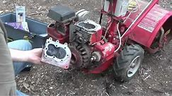 Trying To Restore A Rototiller With Seized Engine