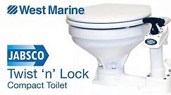 Jabsco Compact Marine Toilet - West Marine Quick Look
