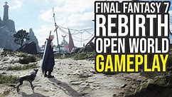 Final Fantasy 7 Rebirth Open World Gameplay...