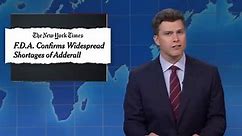 'SNL' Weekend Update wonders what Trump's Jan. 6 response and an Adderall shortage have in common