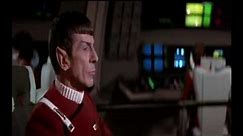 Star Trek II Enterprise Leaves Spacedock