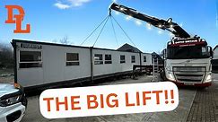 The big lift - Heavy haulage - Wide load - The yard build continues :- Episode 25 (part 1)
