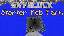 Easy Skyblock Mob Farm