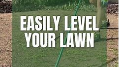 Lawn leveling is made easy with the @land.zie Lawn Leveling Rake 🙌🏻 This tool easily find low areas throughout your lawn and spreads your soil accordingly. Several sizes available, including drags. #lawn #lawncare #diy #level #diyprojects #grass #lawnandgarden #homeowners #lawnlevel #beforeandafter | Ope. It’s Mow Time