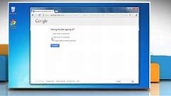 How to recover a Google/Gmail username