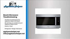 Bosch Microwave Troubleshooting