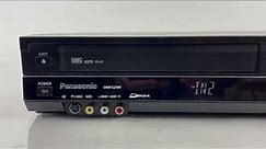 Panasonic DMR-EZ48V DVD Recorder VHS VCR Player