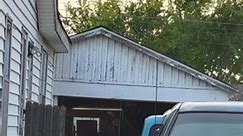 In this small project they asked us to change the old concrete siding for vinyl and give life to the paint! Before/After .! | Beyond Remodeling