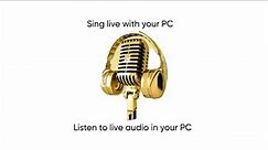 Listen live in your PC using mic