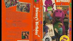 Barney's Birthday [VHS] (1992)