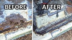 DIY Attempt at Replacing Rusty Floor Pans in Ford Super Duty