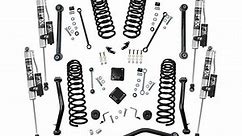 SuperLift Jeep Gladiator 4-Inch Dual Rate Coil Suspension Lift Kit with FOX 2.0 Reservoir Shocks K196FX (20-24 Jeep Gladiator JT, Excluding Mojave) - Free Shipping