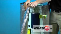 InfraStop™ Hot Water Heater Blanket Installation