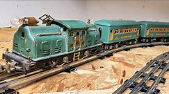 Lionel Turquoise and Orange Color Scheme Vintage Train Set