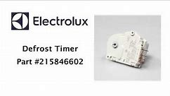 Electrolux Refrigerator Defrost Timer - Part Number: 215846602