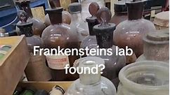 1920s lab uncovered. #frankenstein #chemistry #antique #pyrex | Evelyn Hope