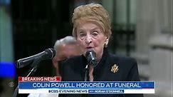 Colin Powell honored at funeral