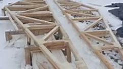Roof truss assembly. #dewalttools #dewalttools | RR Buildings