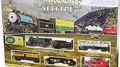 Bachmann Trains - Chessie Special Ready To Run Electric Train Set - HO Scale