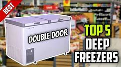 Top 5 Best Double Door Deep Freezer In India 2023 | Best Chest Freezers | Prices | Reviews