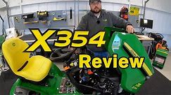 2021 John Deere X354 Riding Lawn Mower Review and Walkaround