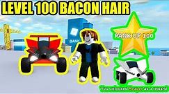 BACON HAIR GETS RANK 100 and REAPER VEHICLE | Roblox Mad City
