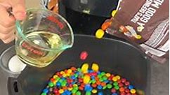 Air Frying M&M's Into Brownies!