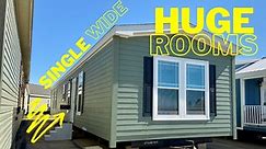 New single wide with MASSIVE bedrooms!! Very uncommon layout on this mobile home! Mobile Home Tour