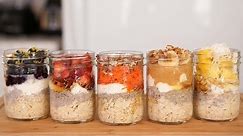 Overnight Oatmeal - 5 Delicious Ways!