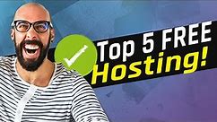 Top 5 Best Free Web Hosting Services 2022 - Unlimited Website Hosting