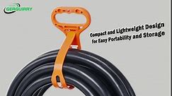Gerguirry 50 Amp RV Extension Power Cord, 25FT Lockable Heavy Duty 6/3 + 8/1 SJTW AWG Gauge Cord, NEMA 14-50P to SS2-50R with Cord Organizer, LED Indicator & Grip Handle, 125V/250V